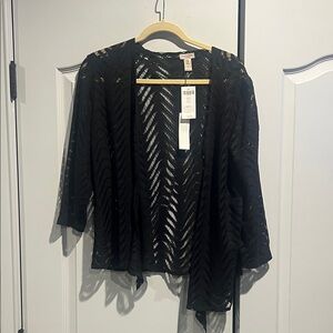 Black Lace Women's Blazer